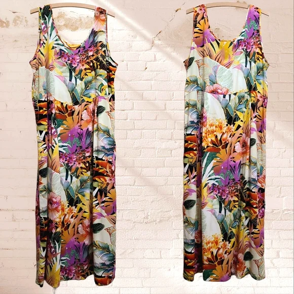Jams World Honolulu Janice Dress Size XXL 2X - Picture 2 of 7